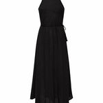 CALLIE MAXI DRESS - BLACK - BelleHarris