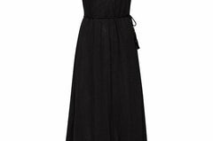 CALLIE MAXI DRESS - BLACK - BelleHarris