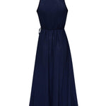 CALLIE MAXI DRESS - NAVY - BelleHarris