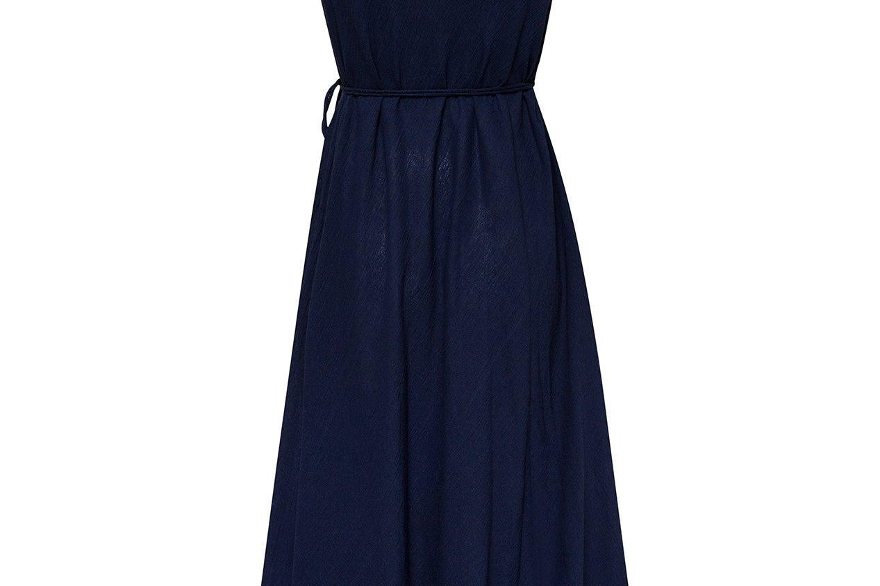 CALLIE MAXI DRESS - NAVY - BelleHarris