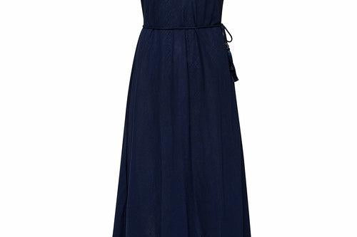 CALLIE MAXI DRESS - NAVY - BelleHarris