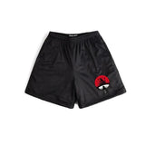 Cartoon Print Gym Shorts Quick Dry Mesh - BelleHarris