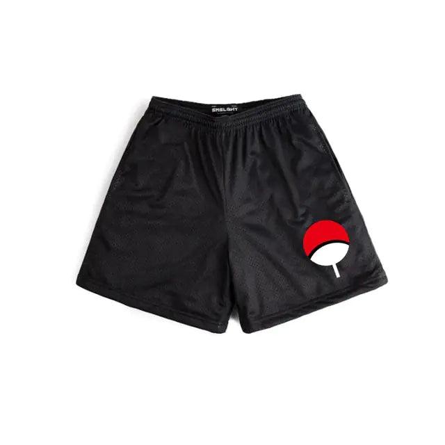 Cartoon Print Gym Shorts Quick Dry Mesh - BelleHarris