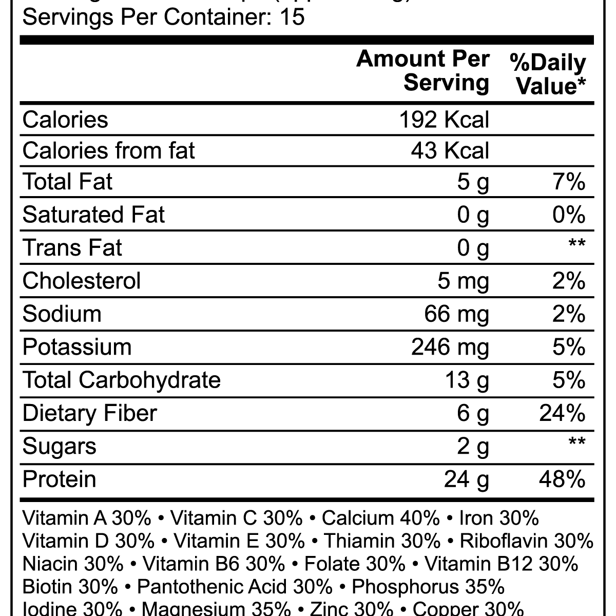 Complete Meal Replacement - Chocolate - BelleHarris