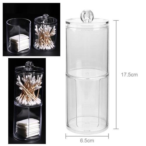 Cosmetic Storage Box 360 Degree Rotating Makeup - BelleHarris