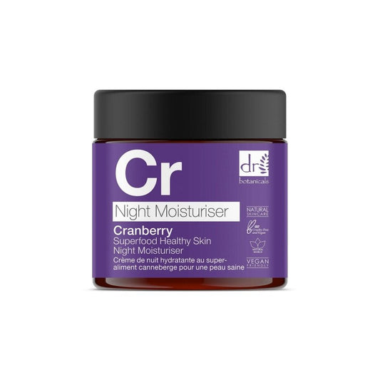 Cranberry Superfood Healthy Skin Night Moisturiser 60ml
