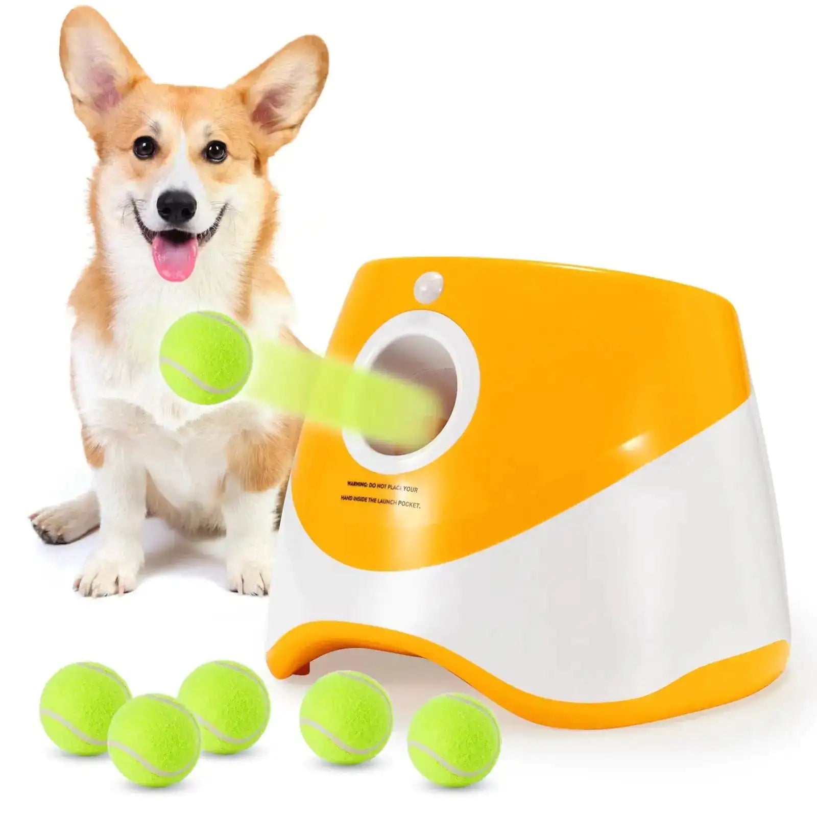 Dog Toy Tennis Ball Launcher - BelleHarris