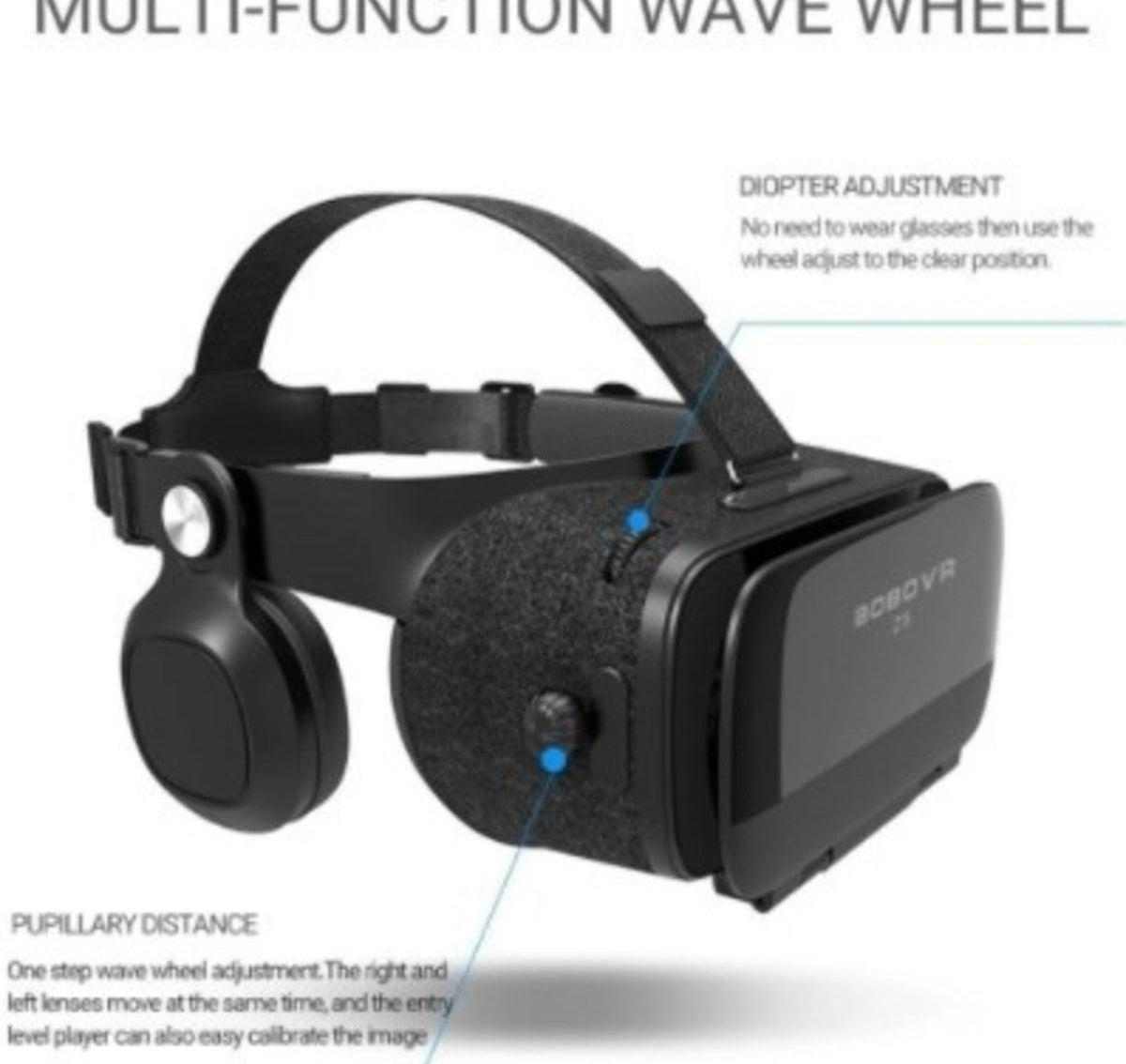 Dragon VR Gaming 3D Stereo Headset with Bluetooth Gaming Controller - BelleHarris