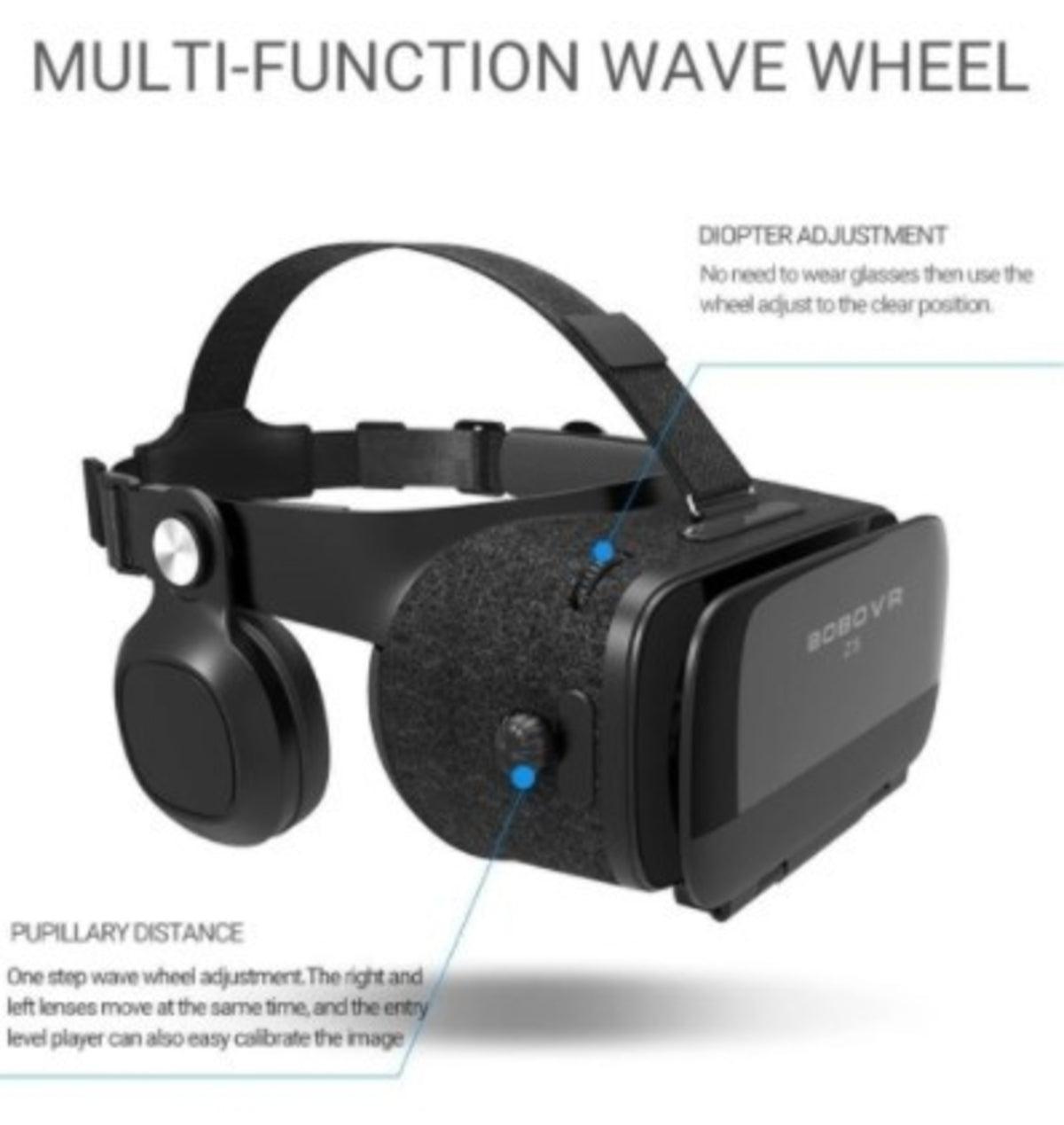 Dragon VR Gaming 3D Stereo Headset with Bluetooth Gaming Controller - BelleHarris