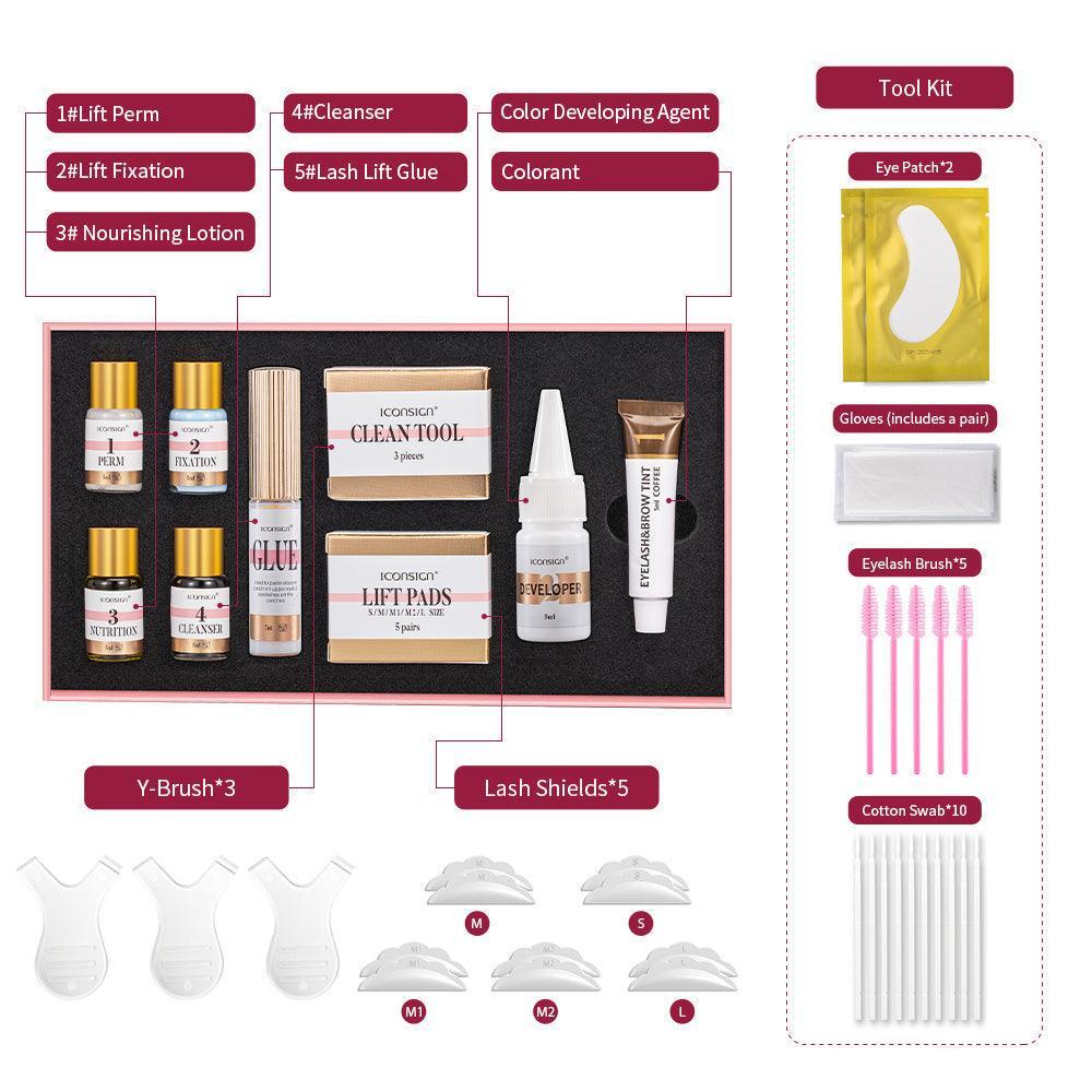Dropshipping Lash Lift Kit And Brow Dye Tint Kit Lifting Eyelashes - BelleHarris