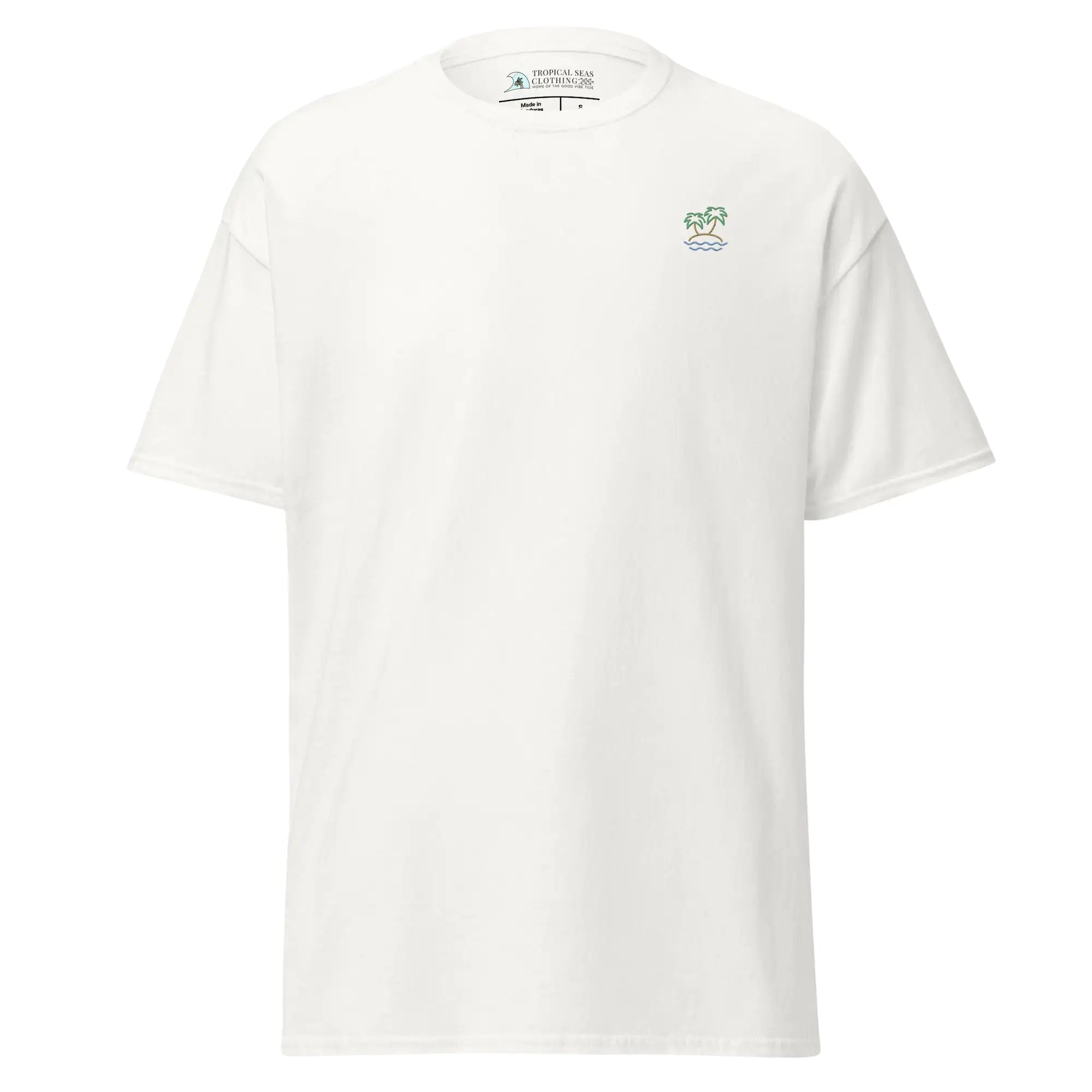 Embroidered Beach and Chill Classic Tee - BelleHarris