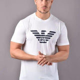 Emporio Armani Big Front V T-Shirt - BelleHarris