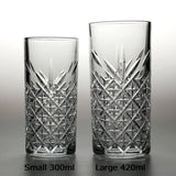 Engraved long drink cocktail glass - BelleHarris