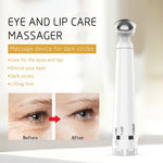 Eye Massager Facial Massager Rechargeable Skin Lifting Machine For Relax Eye Dark Circles, Eye Bags, Wrinkles, Puffiness Under Eyes, White - BelleHarris