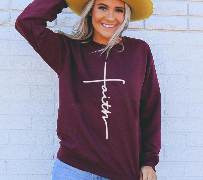 Faith Sweatshirt - BelleHarris