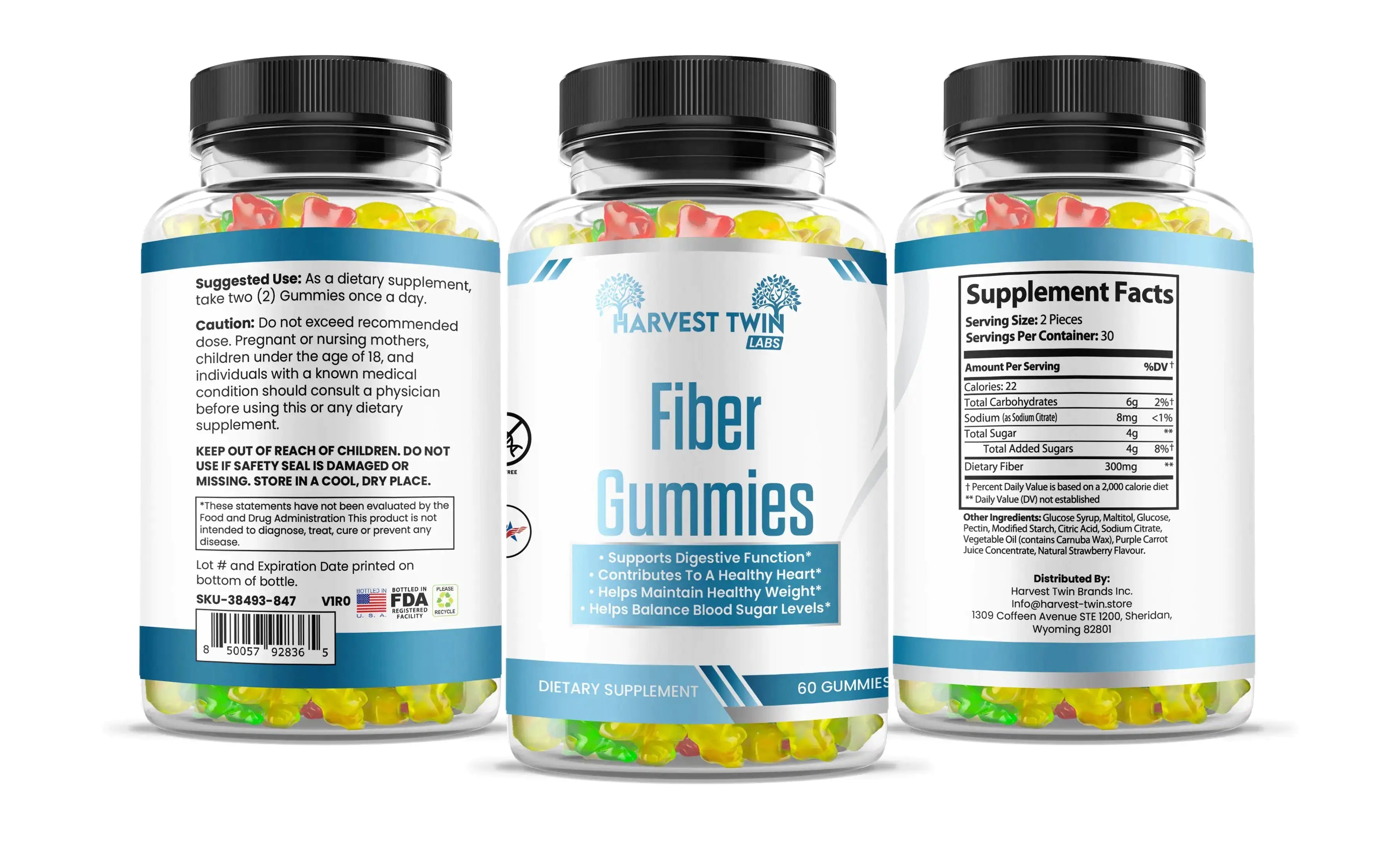 Fiber Gummies - BelleHarris