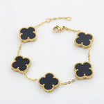 Four-leaf clover charm - New Luxury Clover Bracelets - BelleHarris