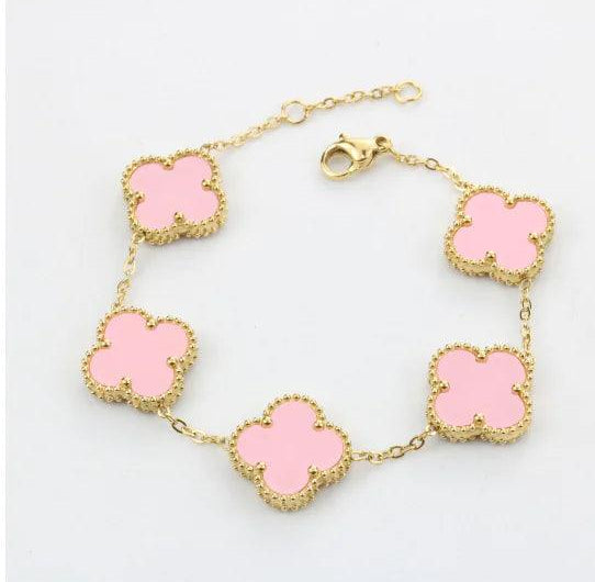 Four-leaf clover charm - New Luxury Clover Bracelets - BelleHarris