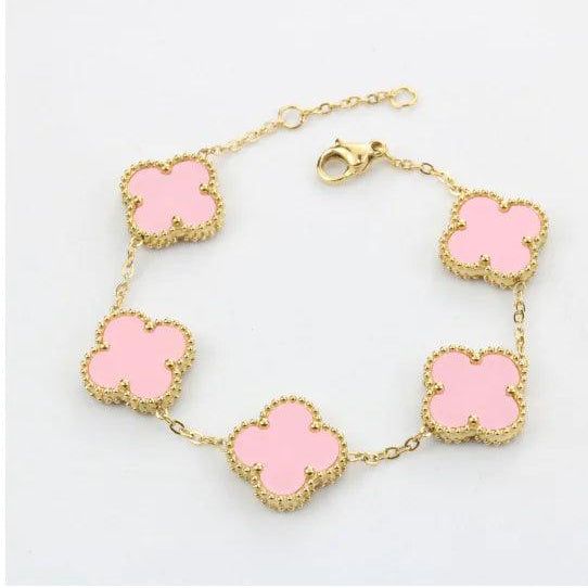 Four-leaf clover charm - New Luxury Clover Bracelets - BelleHarris