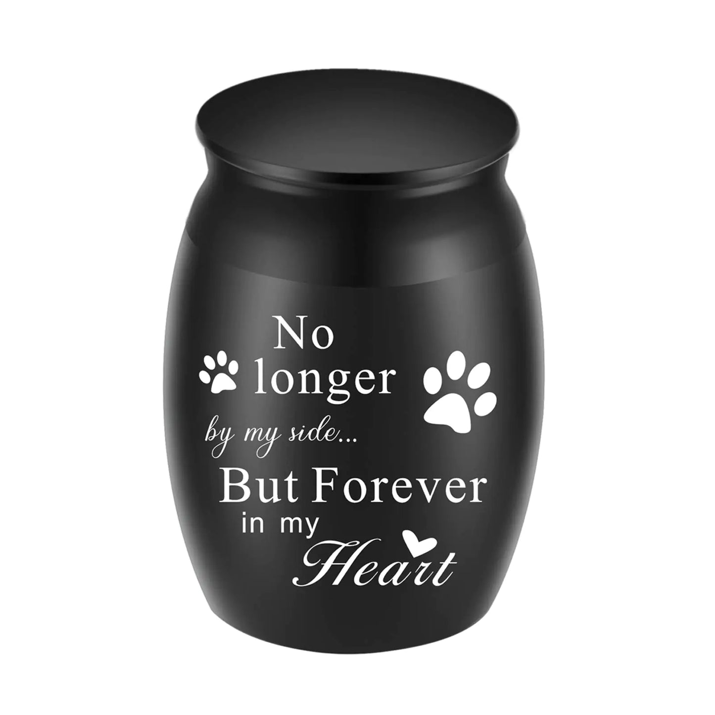 Urns for Pet Ashes Small 1.6" High Keepsake Urn Mini Cremation Urns for Ashes Memorial Ashes Holder Handcrafted Decorative Urns Engraved - Dog or Cat