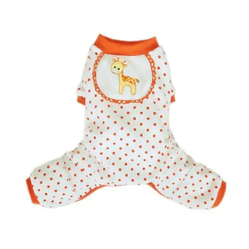 Giraffe Pajama- Affordable quality pet clothes. - BelleHarris