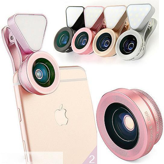 Glow Face 3 In 1 Photo Lens And Fill Lighting Clip - BelleHarris