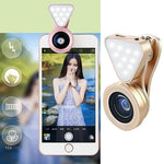 Glow Face 3 In 1 Photo Lens And Fill Lighting Clip - BelleHarris