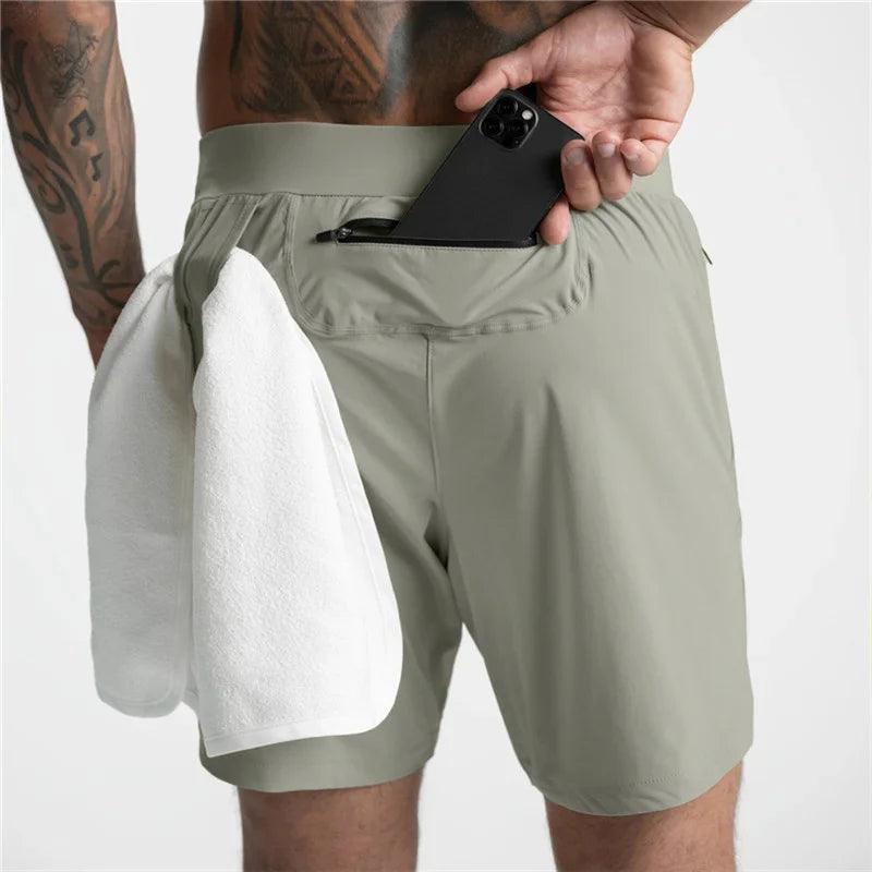 Gym Jogging Exercise Shorts for Men - BelleHarris