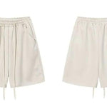 Harajuku Suede Shorts for Men - BelleHarris