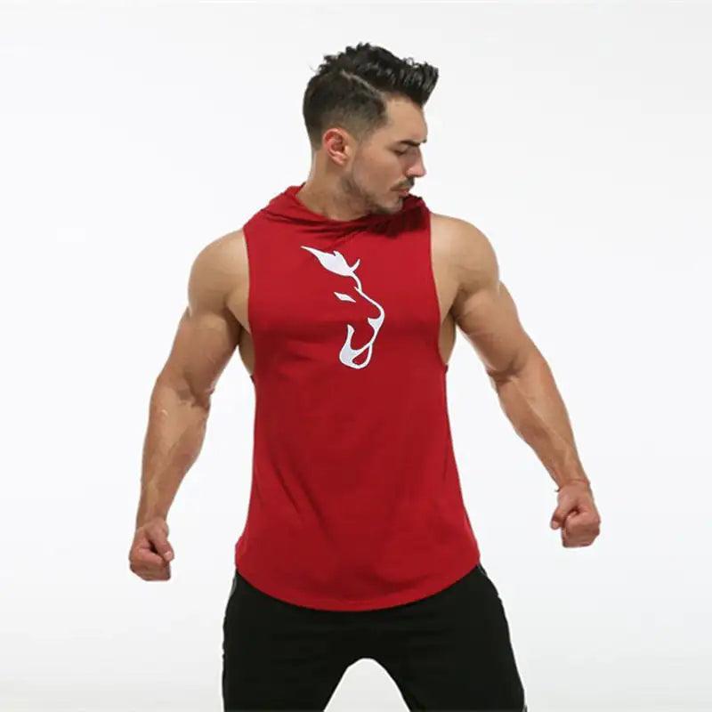 Hooded Sleeveless Men's Vest - BelleHarris