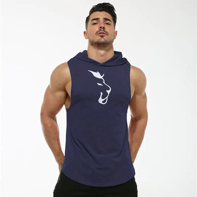 Hooded Sleeveless Men's Vest - BelleHarris