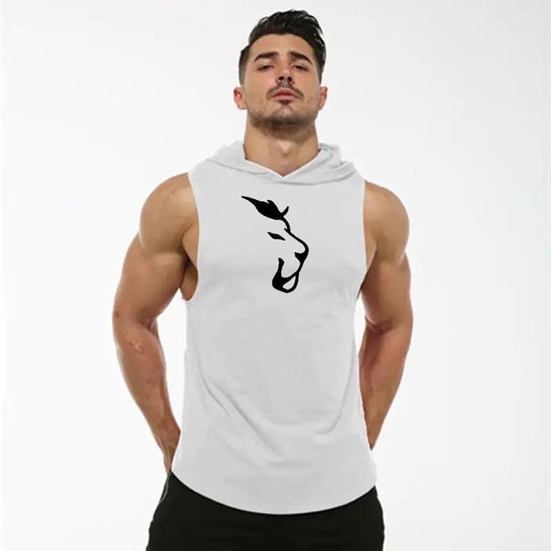Hooded Sleeveless Men's Vest - BelleHarris