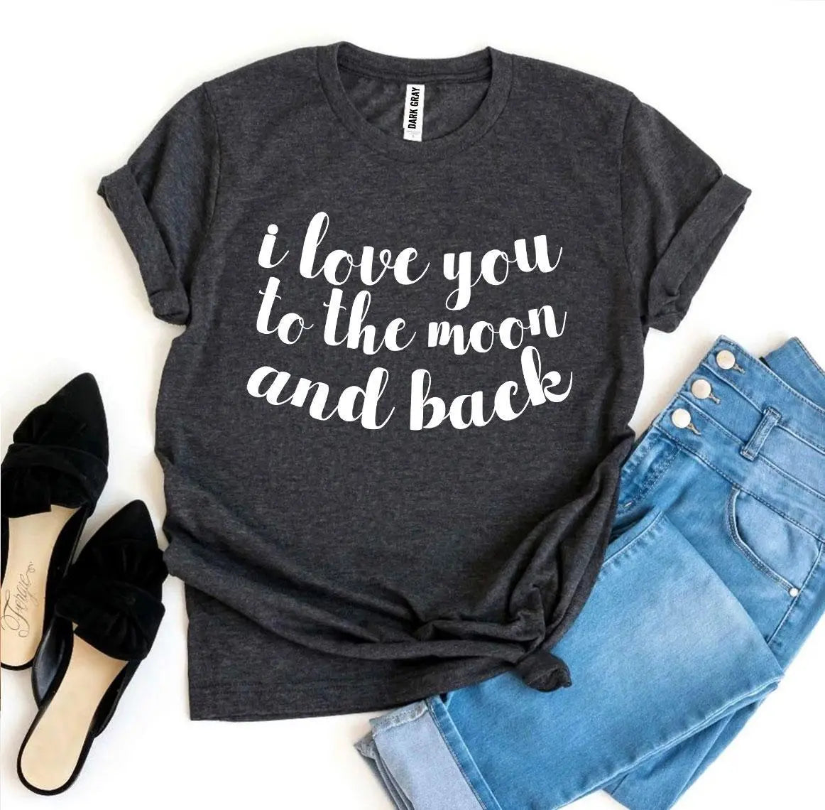I Love You To The Moon And Back T-shirt - BelleHarris