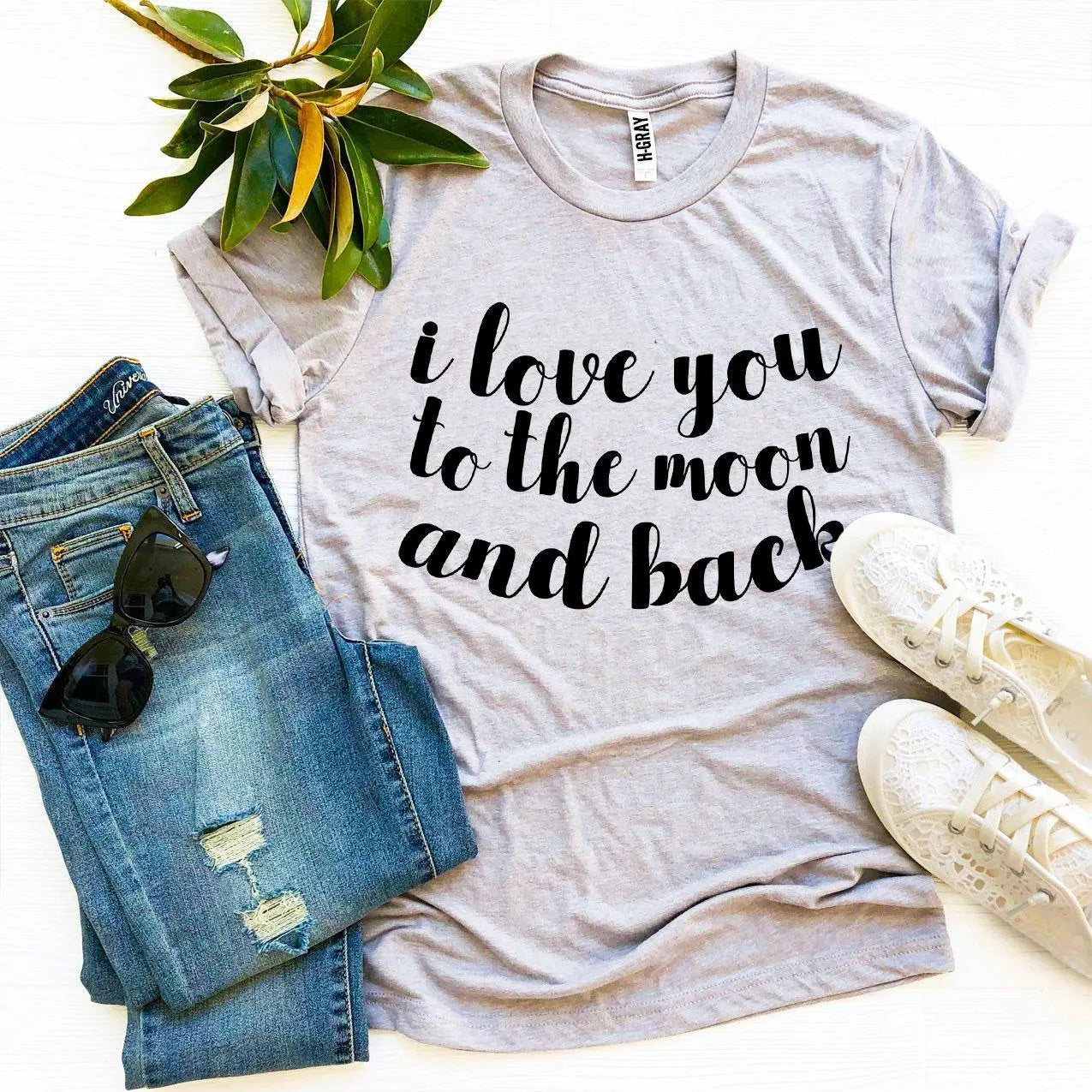 I Love You To The Moon And Back T-shirt - BelleHarris