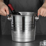 Ice Cube Bucket Commercial Frozen Wine Bucket Champagne Bucket Ice Bucket Red Wine Ice Bucket - BelleHarris