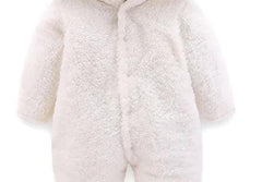 Winter Baby Jumpsuit Newborn Warm Thick Baby Romper