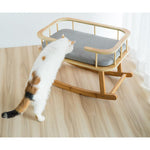 INSTACHEW Rockaby Pet Bed, Comfy and Portable Kitten Couch with Soft - BelleHarris