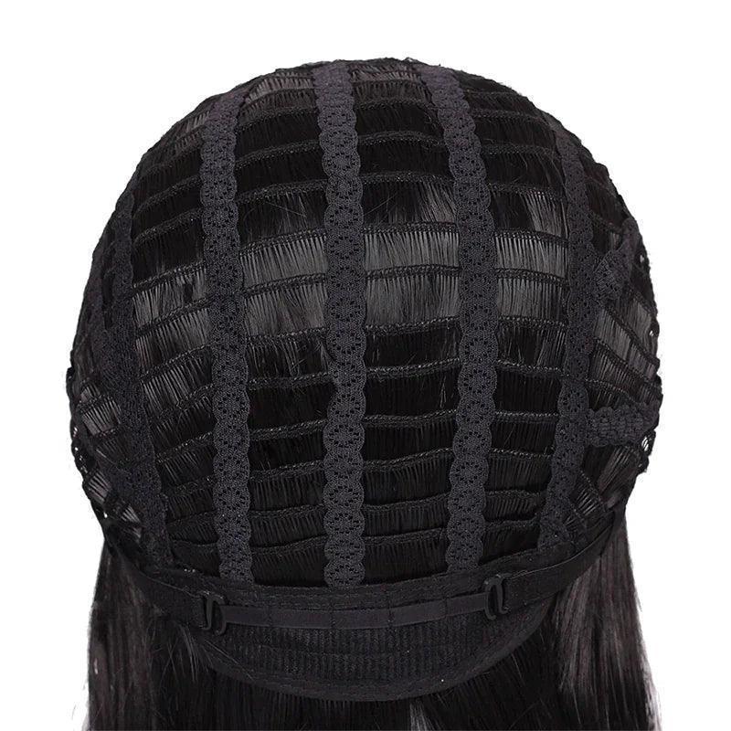 Hair Front Wig Women's Brazilian Human Hair Long Curly Lace Wavy Hair Wig - US 2023