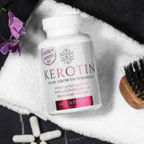 Kerotin Hair Growth Vitamin Supplements - Biotin and Keratin Capsules - BelleHarris