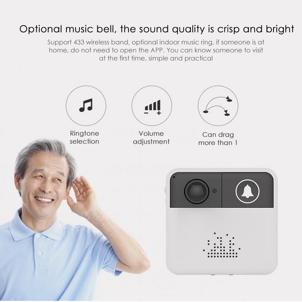 Knock Knock Video Doorbell WiFi Enabled - BelleHarris