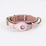 Leather Anti-Lost Dog Collar - BelleHarris