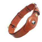 Leather Anti-Lost Dog Collar - BelleHarris