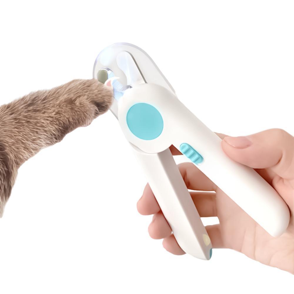 LED Pet Nail Clipper Scissors Dog Cat Nail Toe Claw Trimmer - BelleHarris