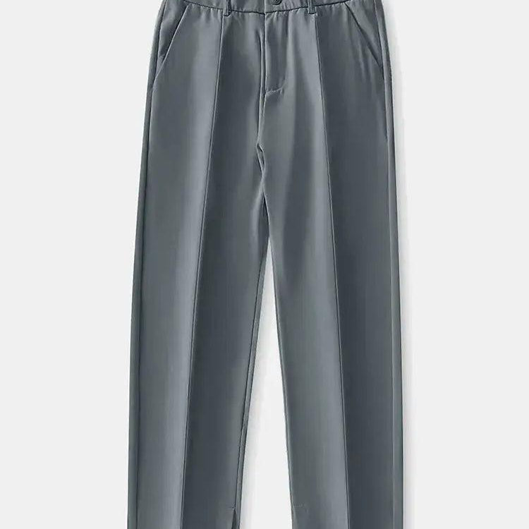 Lightweight Straight Cut Pants - BelleHarris