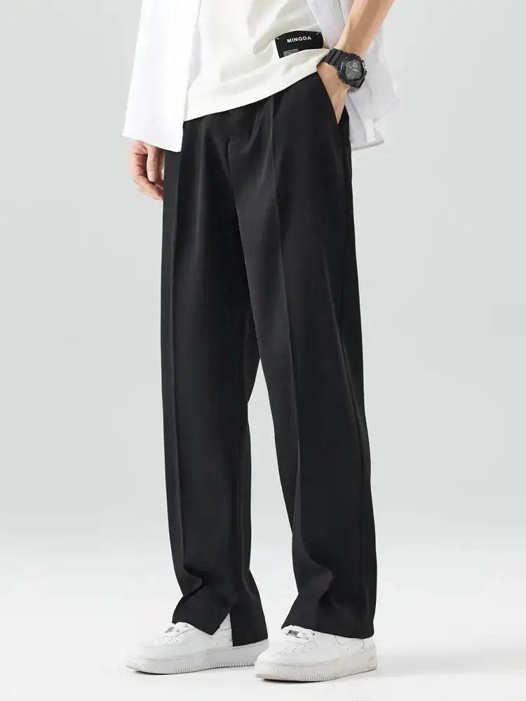 Lightweight Straight Cut Pants - BelleHarris