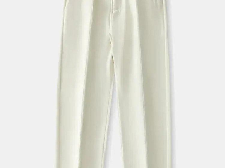 Lightweight Straight Cut Pants - BelleHarris