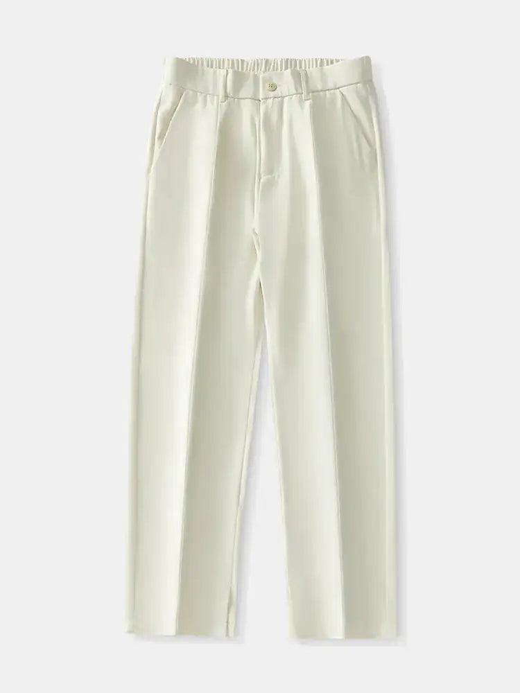 Lightweight Straight Cut Pants - BelleHarris