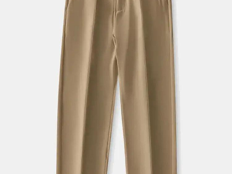 Lightweight Straight Cut Pants - BelleHarris