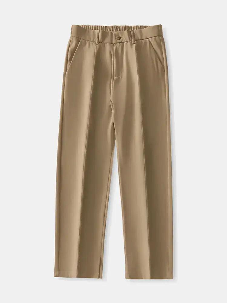 Lightweight Straight Cut Pants - BelleHarris