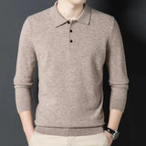 Luxurious Polo Sweater for Men - BelleHarris